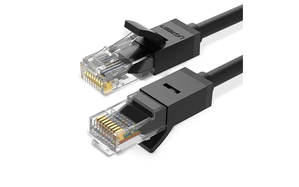 Ugreen Lan Ethernet U Utp Network Cable Cat. 6 1000mbps 8m Black Nw102