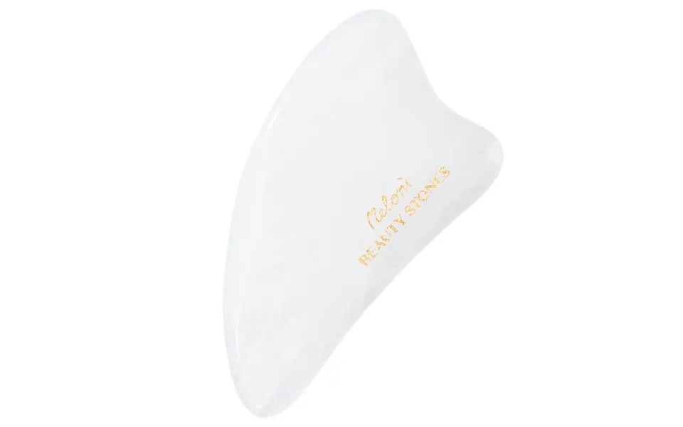 White Quartz Facial Massage Stone Gua Sha - Meloni Care