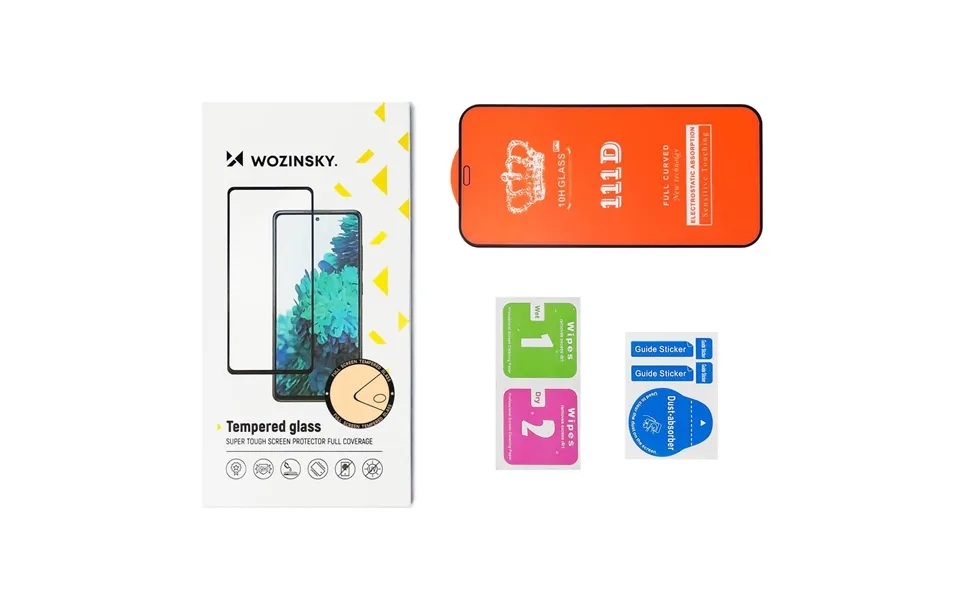 Wozinsky Full Glue Tempered Glass Vivo Y35 Y22 Y22s Full Screen With Bezel Black Case Friendly