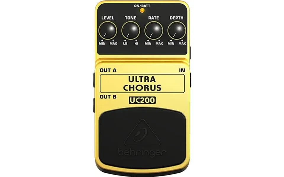 Behringer Uc200 Ultra Chorus Effects Pedal Used