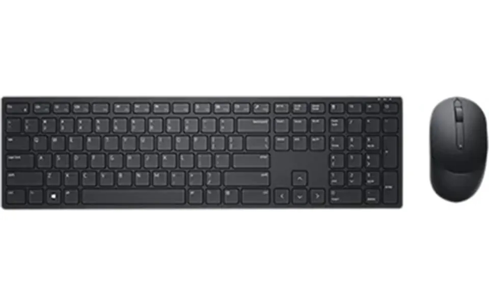 Dell Pro Km5221w Wireless Keyboard And Mouse Set - Black Grade Excellent Used