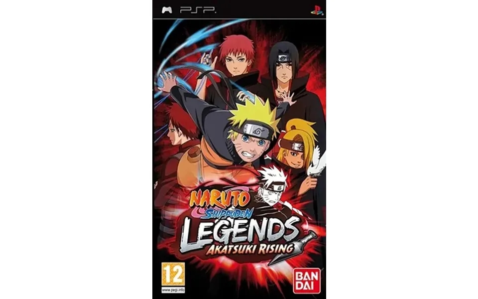 Naruto Legends - Akatsuki Rising Used Psp Game