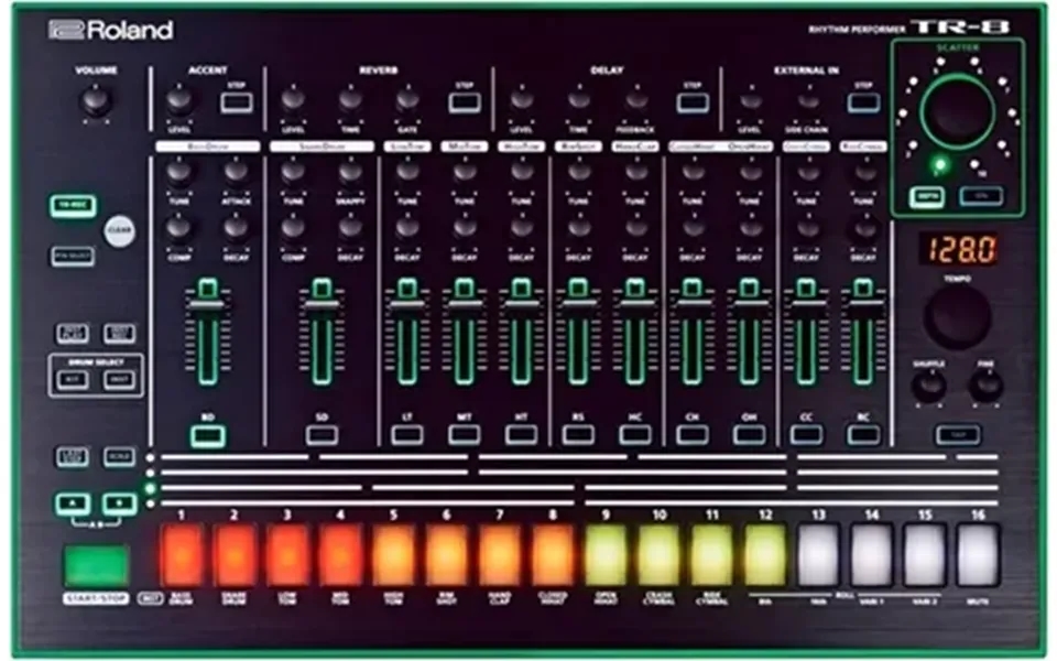 Roland Aira Tr 8 Rhythm Performer Used