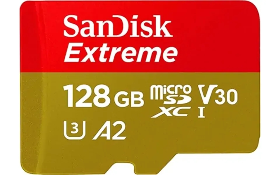 Sandisk Extreme 128gb Microsdxc Card Uhs-i U3 A2 V30 Used