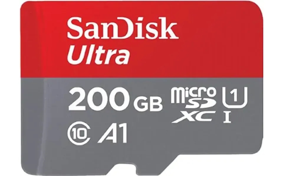 Sandisk Ultra 200gb Microsdxc Card Uhs-i A1 100mb S Used