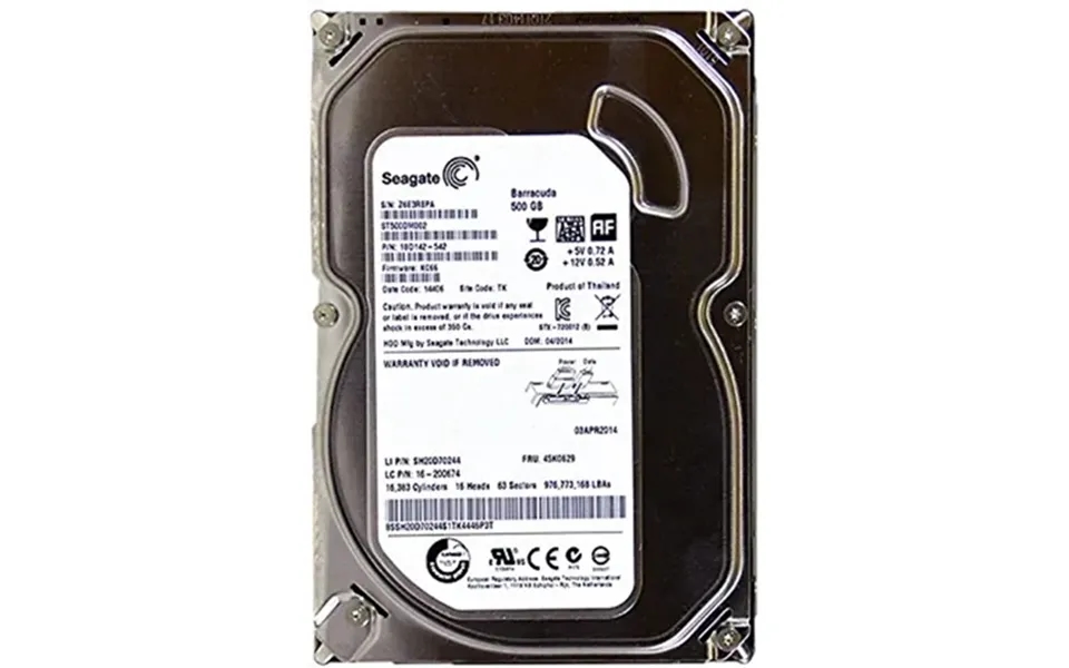Seagate 500gb External Desktop Hard Drive Sata Iii Used