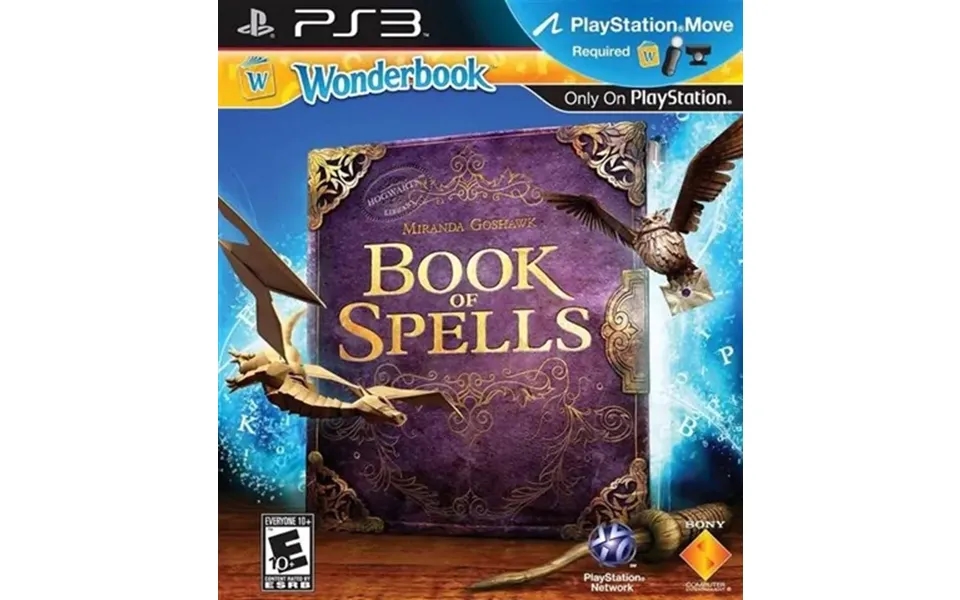 Wonderbook Book Of Spells W Book Used Playstation 3 Game