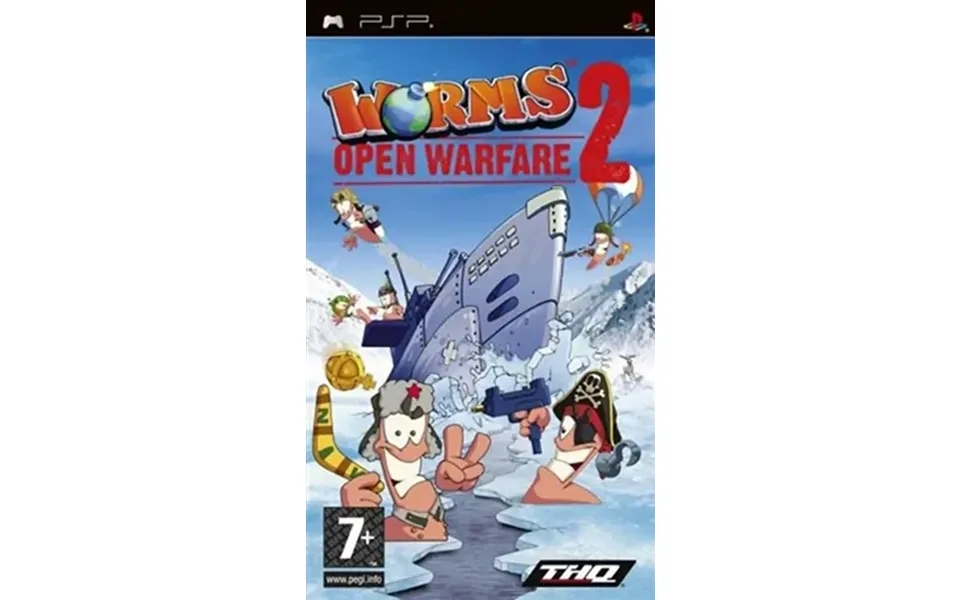 Worms Open Warfare 2 Used Psp Game