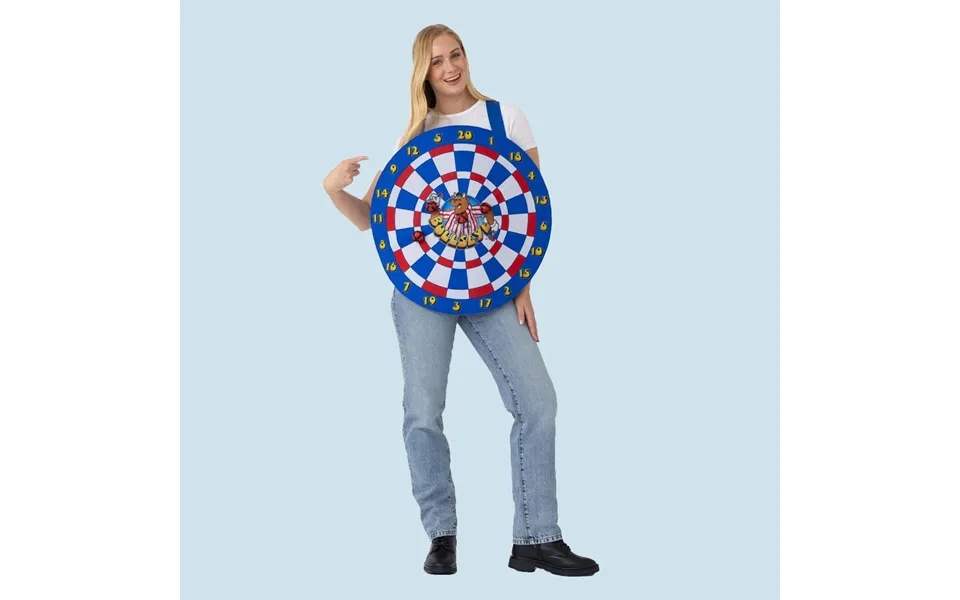 Bully Bullseye Dartboard Tabbard Costume