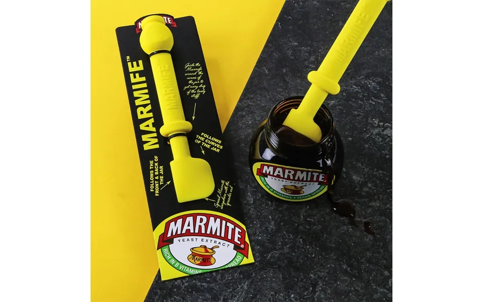 Marmife Marmite Spreader In Yellow