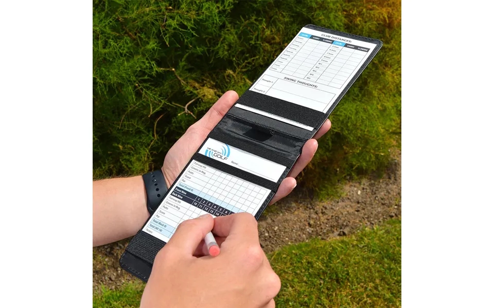 Pga Tour Premium Golf Scorecard Holder And Stat Sheet