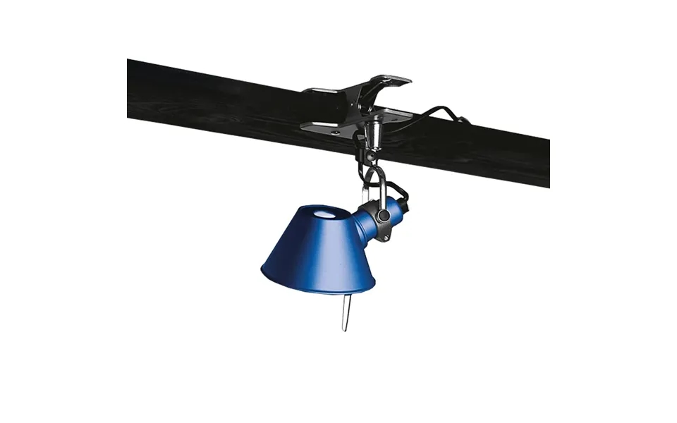 Artemide Tolomeo Micro Pinza Wall Lamp Clamp Attachment Blue