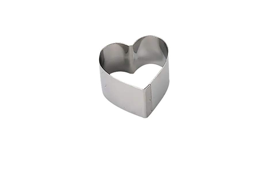 De Buyer Baking Mold Heart Ø14 Cm Stainless Steel