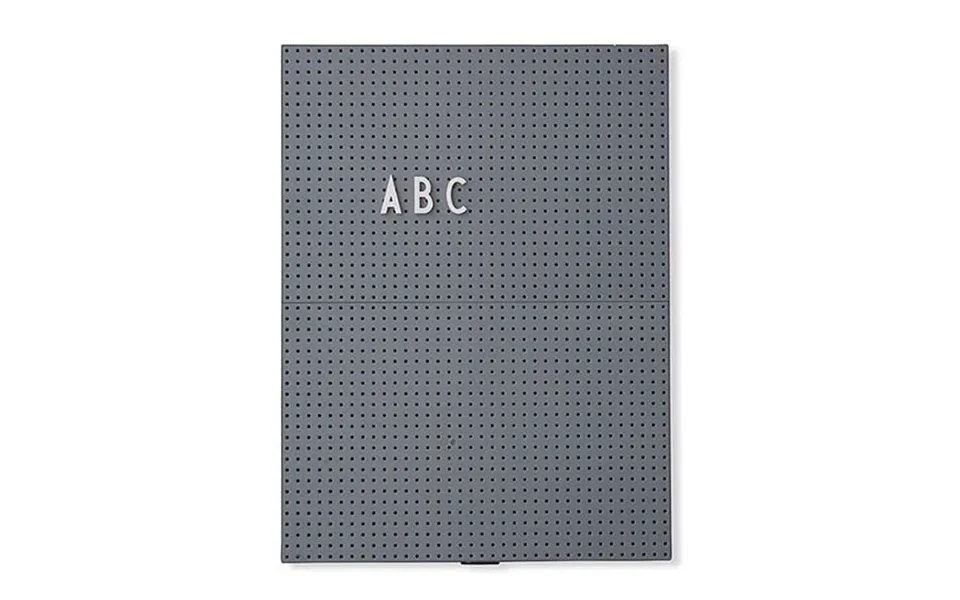 Design Letters Design Letters Letter Board A4 Dark Grey