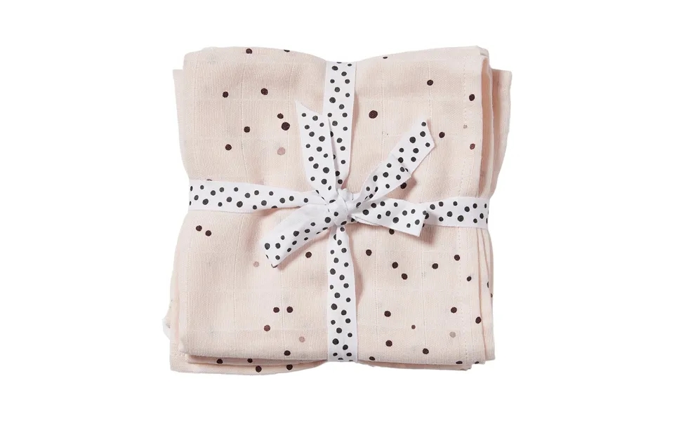 Done By Deer Dreamy Dots Washcloth 2-pack Powder