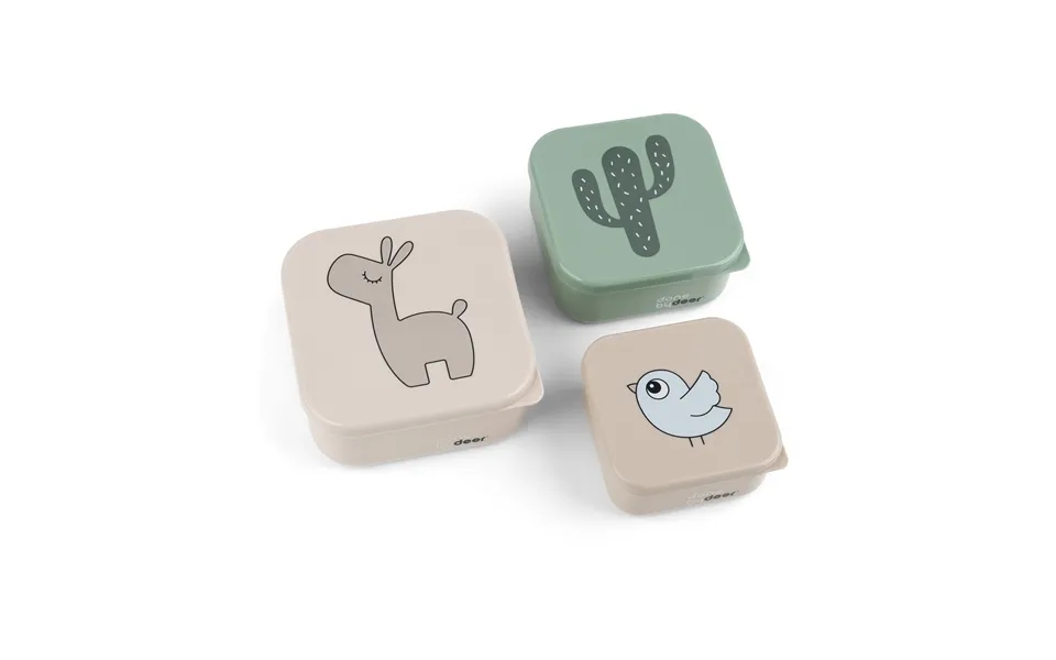 Done By Deer Lalee Lunchbox 3 Parts Multi