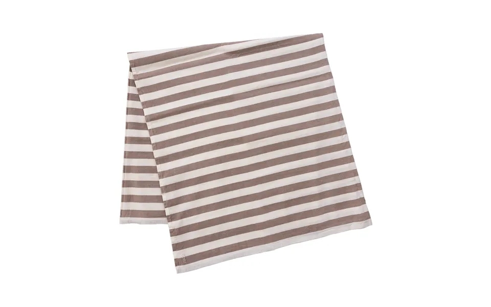 Ernst Ernst Tablecloth Striped 145x300 Cm Mole-white