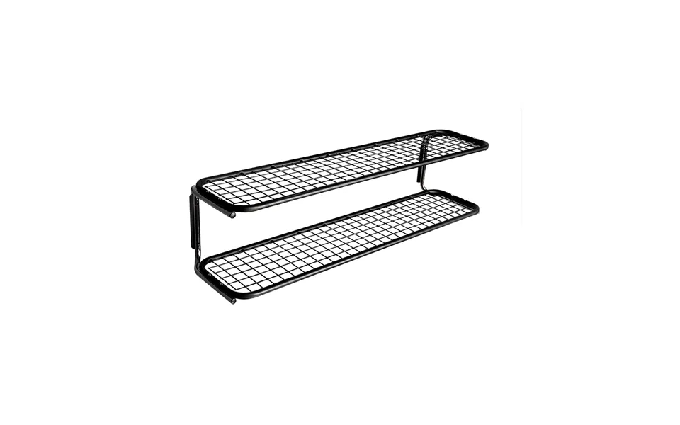 Essem Design Classic 650 Shoe Shelf Black Chrome - 2 Levels