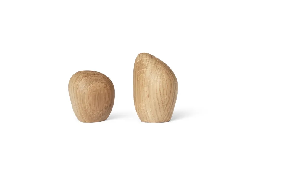 Ferm Living Cairn Salt- And Pepper Shaker Oak