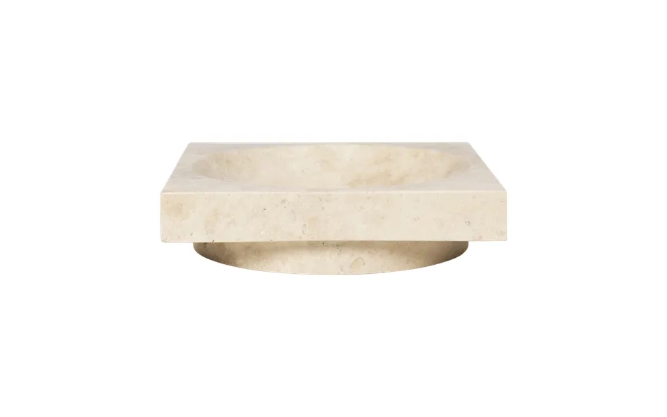 Ferm Living Hew Decorative Bowl Lid Travertine