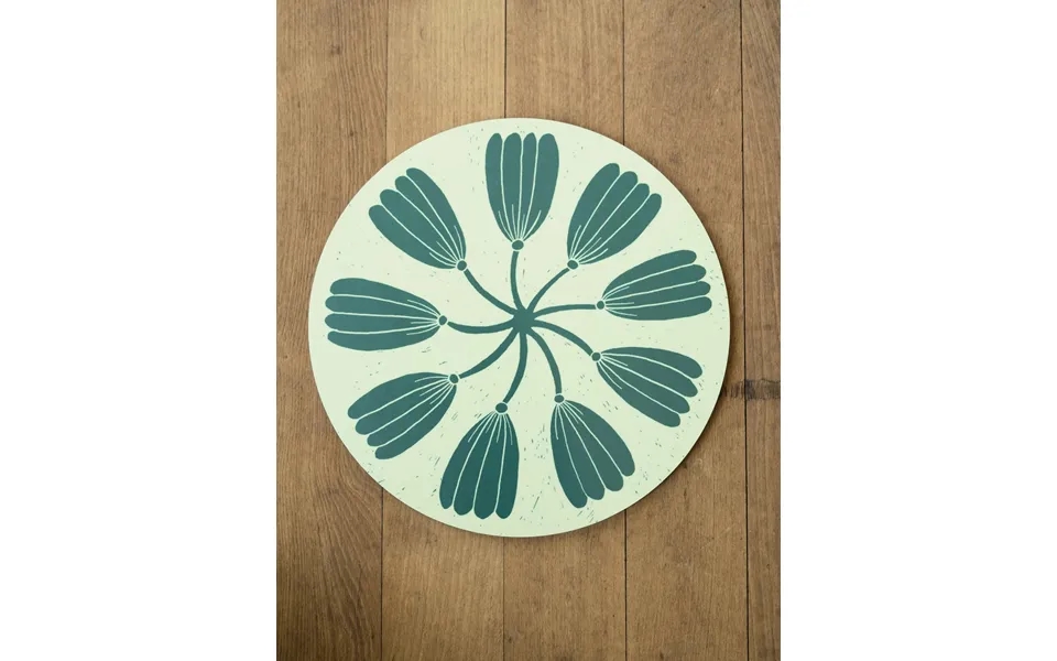 Fine Little Day Wreath Coaster Ø21 Cm Green