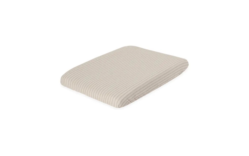 Garbo&friends Stripe Mauve Cover For Changing Pad 50x70x15 Cm