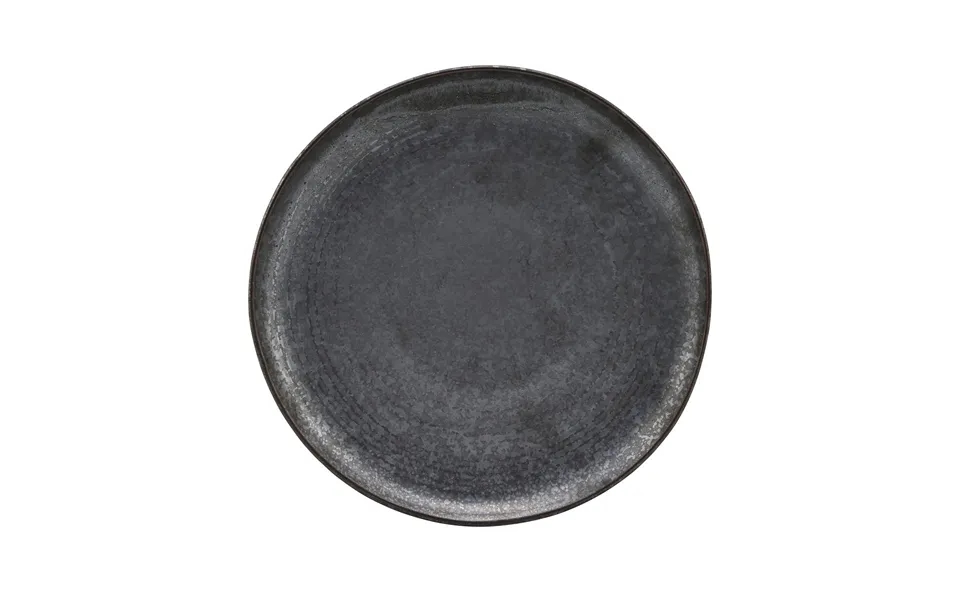 House Doctor Pion Breakfast Plate Ø21.5 Cm Black-brown