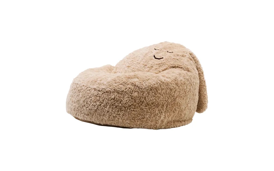 Kid's Concept Snuggle Bean Bag Chair Beige - Ø80x50 Cm