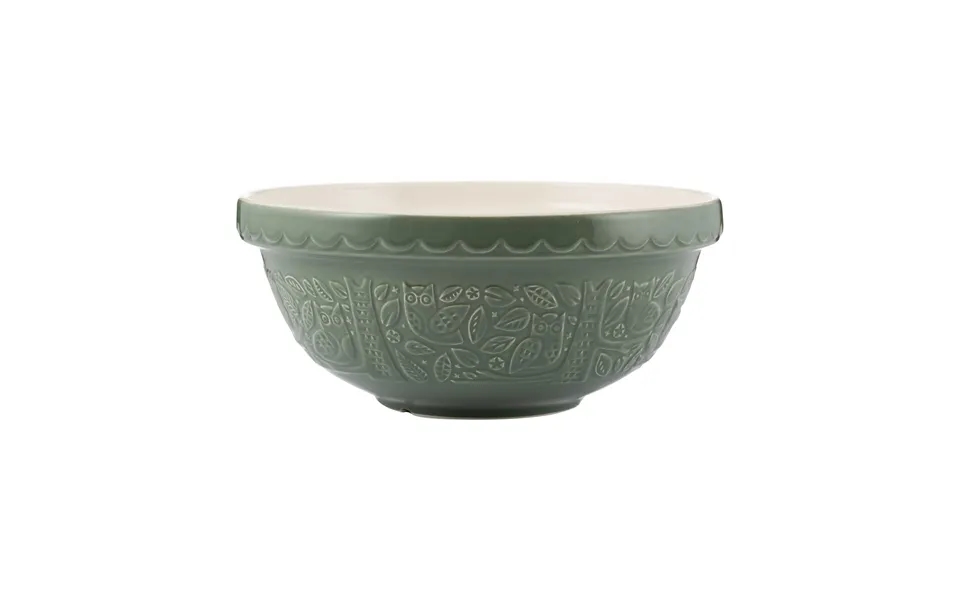 Mason Cash In The Forest Mix Bowl Owl S18 Ø26 Cm Green