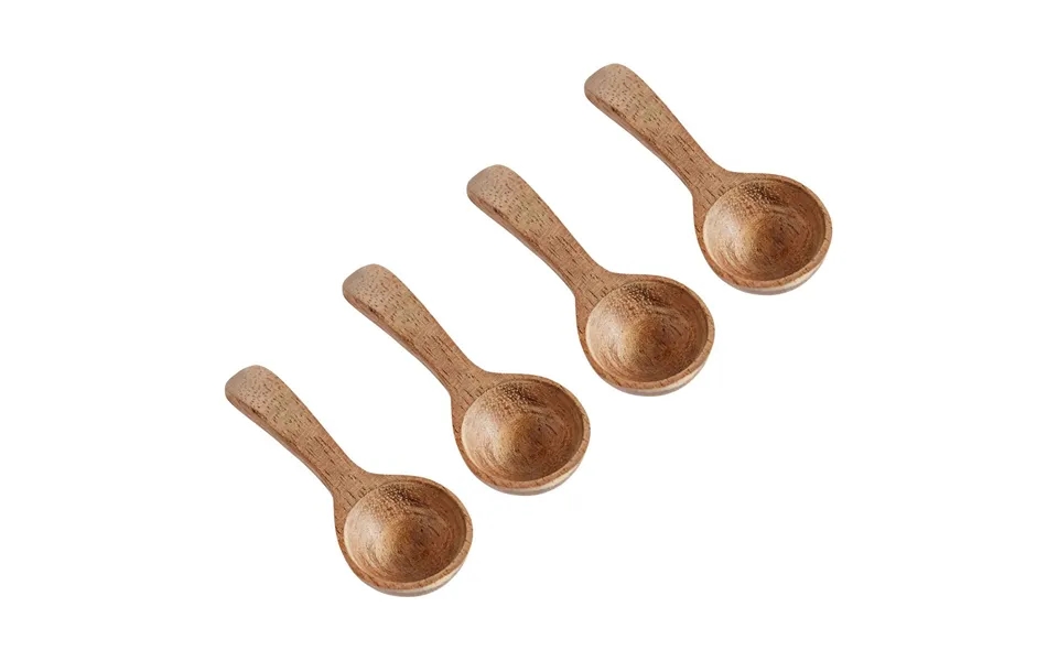 Muubs Muubs Teak Saltspoon 4-pack Nature