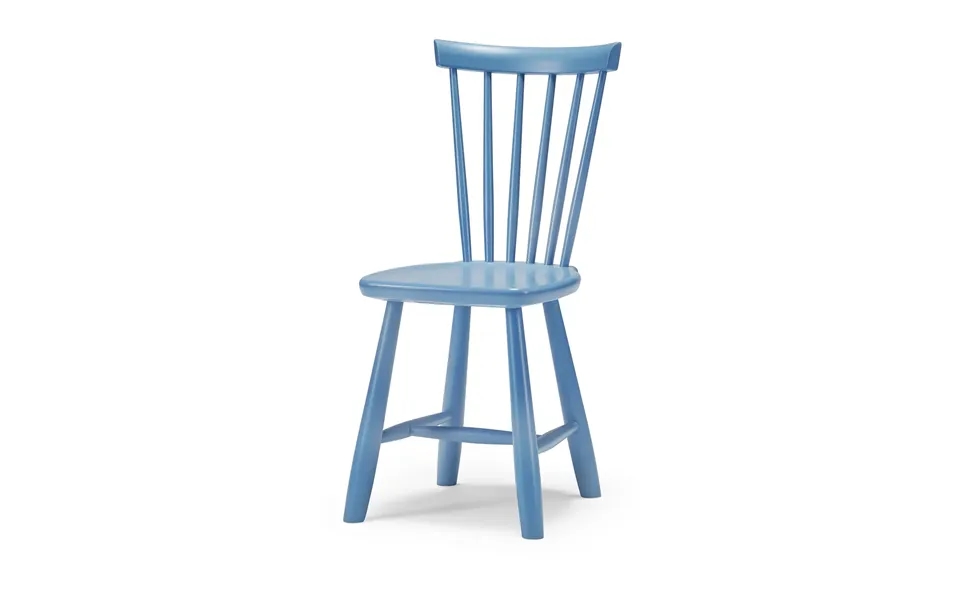 Stolab Lilla Åland Children's Chair Birch 33 Cm Dawn Blue