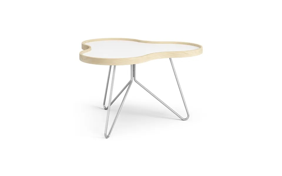 Swedese Flower Table 62x66 Cm H39 Cm Birch Laquered