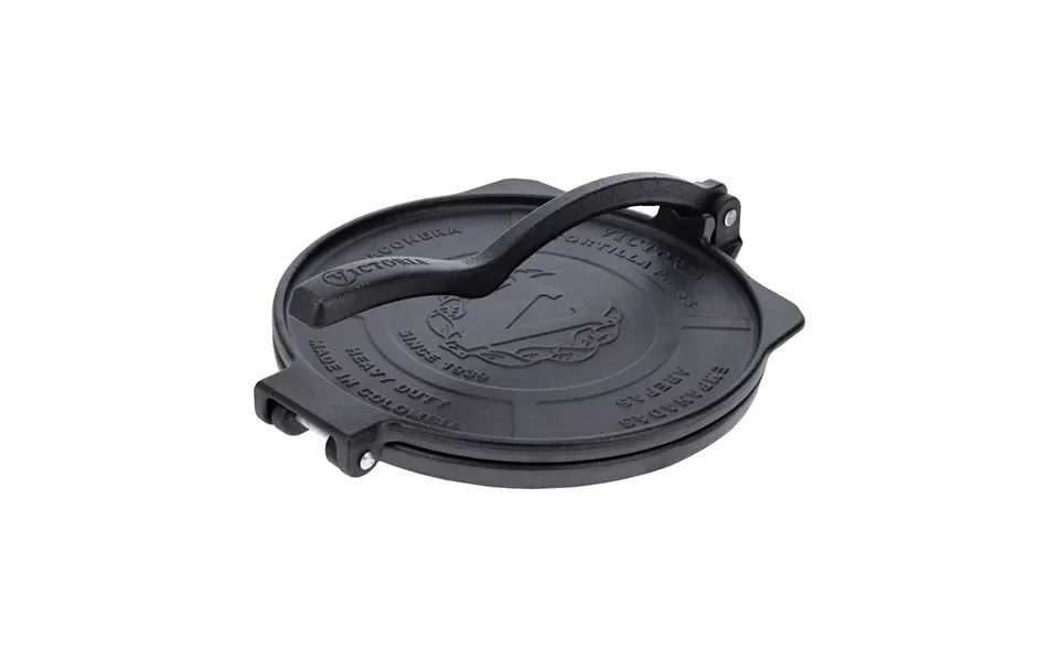Victoria Heavy Duty Tortilla Press Ø25 Cm Black