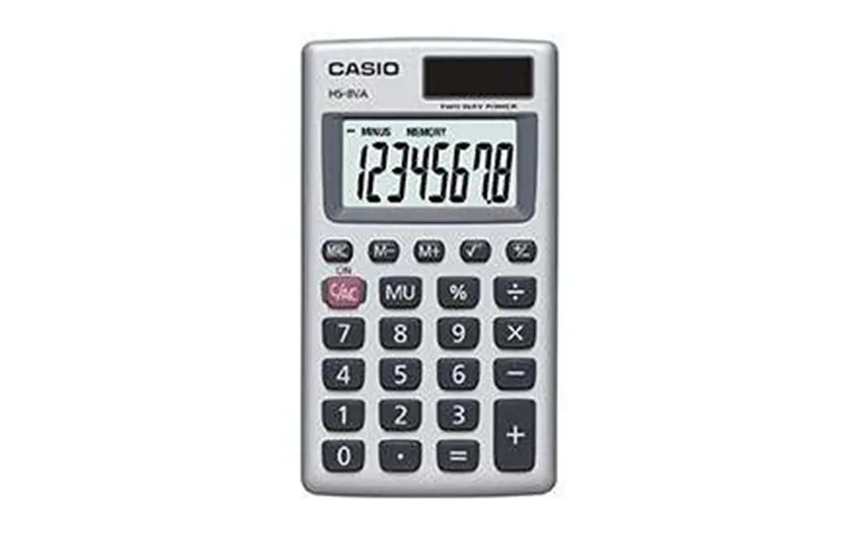 Casio Hs-8va 8 Digit Handheld Calculator