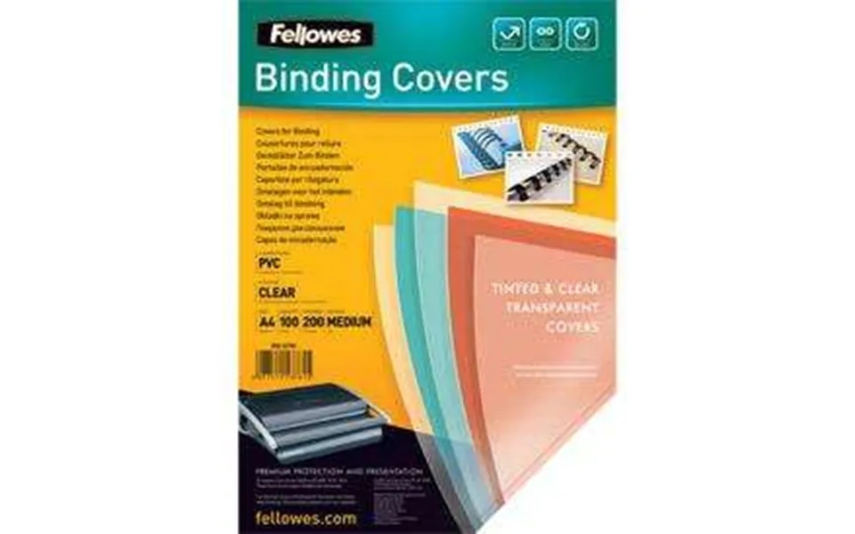 Fellowes 5376102 A4 Clear Covers