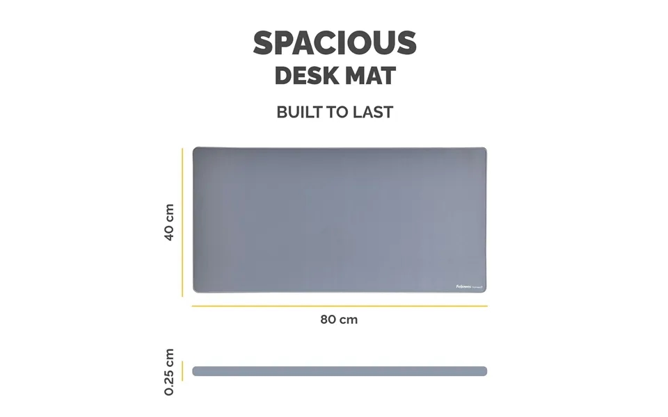 Fellowes Breyta Desk Mat With Antibacterial Protection Marine