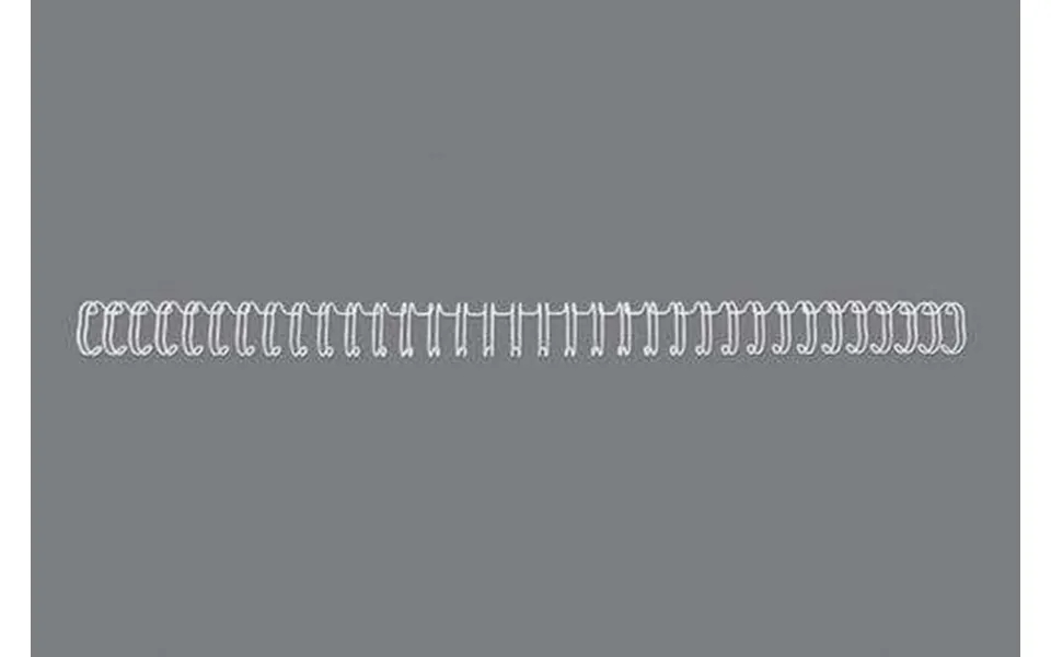 Gbc Rg810870 White 12.5mm A4 White Binding Wires Pack Of 100