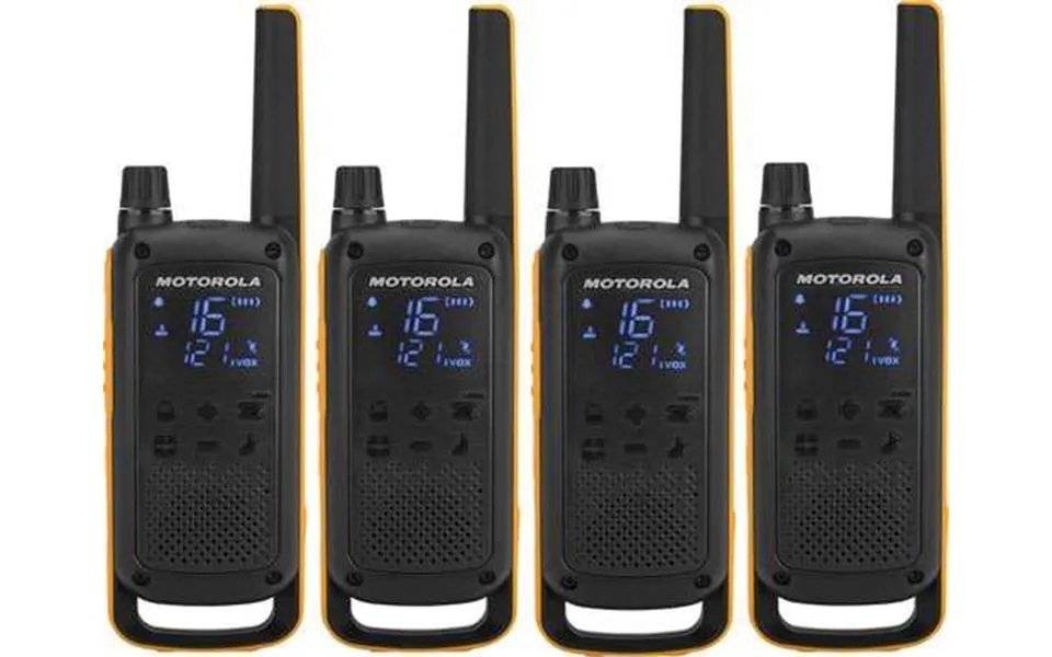 Motorola Tlkr T82 Extreme Walkie Talkie Quad Pack