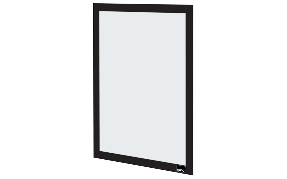 Nobo 1915697 Self-adhesive Magnetic Poster Frame A4 Black