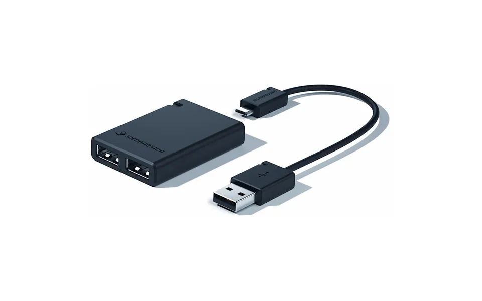 3dconnexion 3dx-700051 Interface Hub Usb 2.0 Black