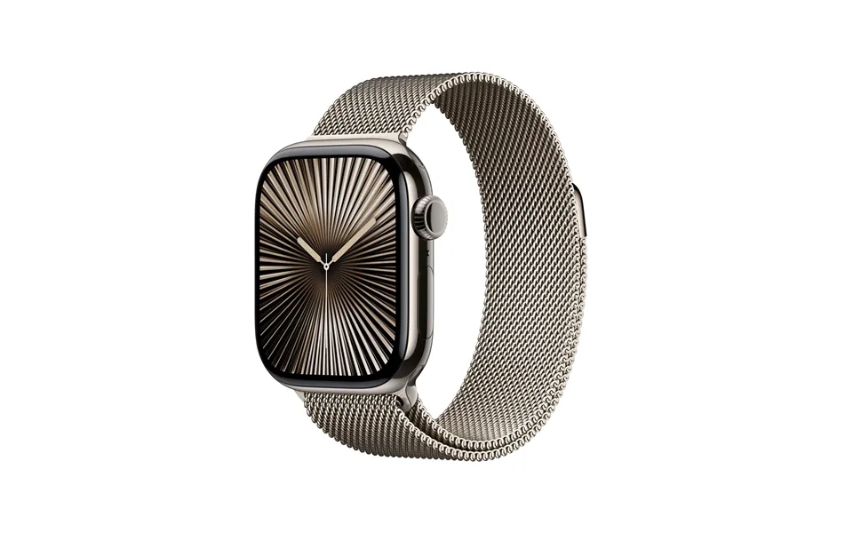 Apple Watch Series 10 Gps Cellular 42mm Natural Titanium Case With N