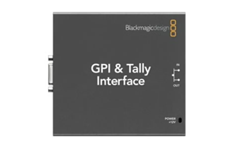 Blackmagic Design Gpi & Tally Interface Interface Cards Adapter