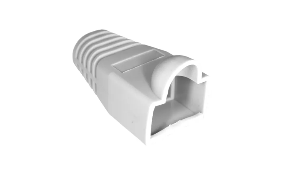 Cablenet Rj45 Bubble Boot White 6mm