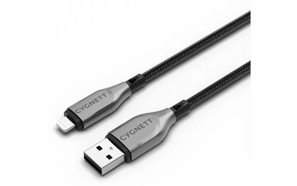 Cygnett Cy4658pccal Lightning Cable 1 M Black. Grey