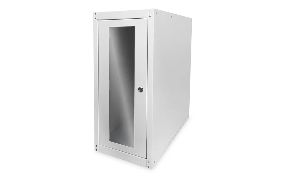Digitus Computer Housing With Glass Door. Rolling. Lockable. With Vent