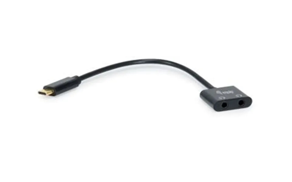 Equip Usb-c To Dual 3.5mm Audio Dac Adapter