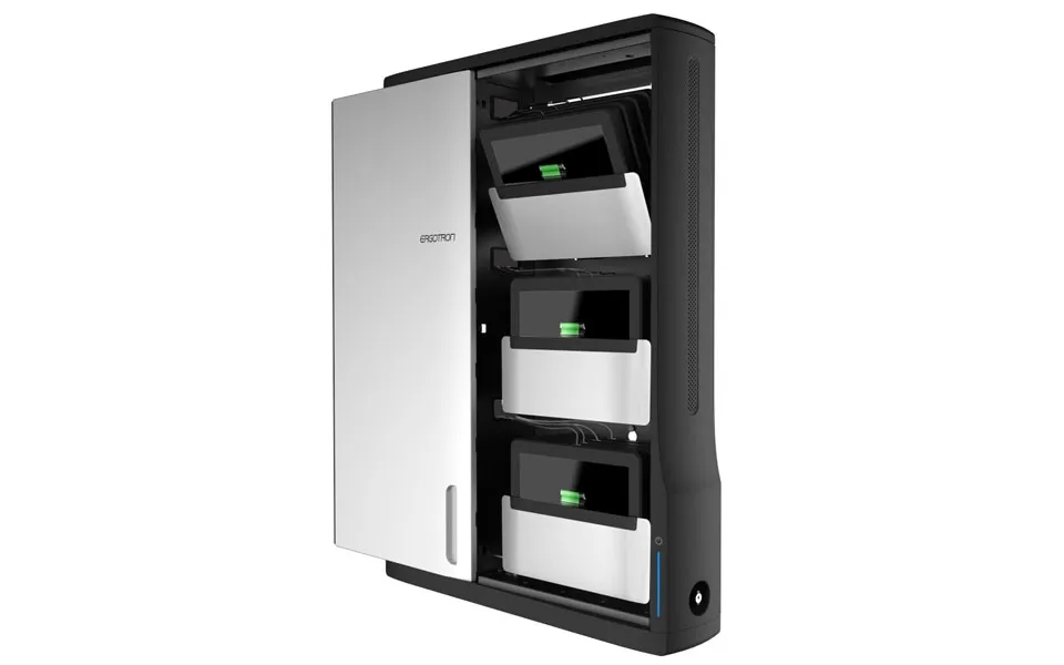 Ergotron Dm12-1006-3 Portable Device Management Cart Cabinet Portable