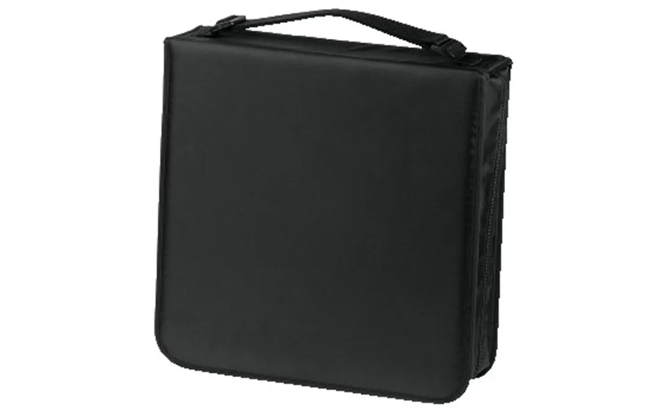 Hama Cd Wallet Nylon 208. Black 208 Discs