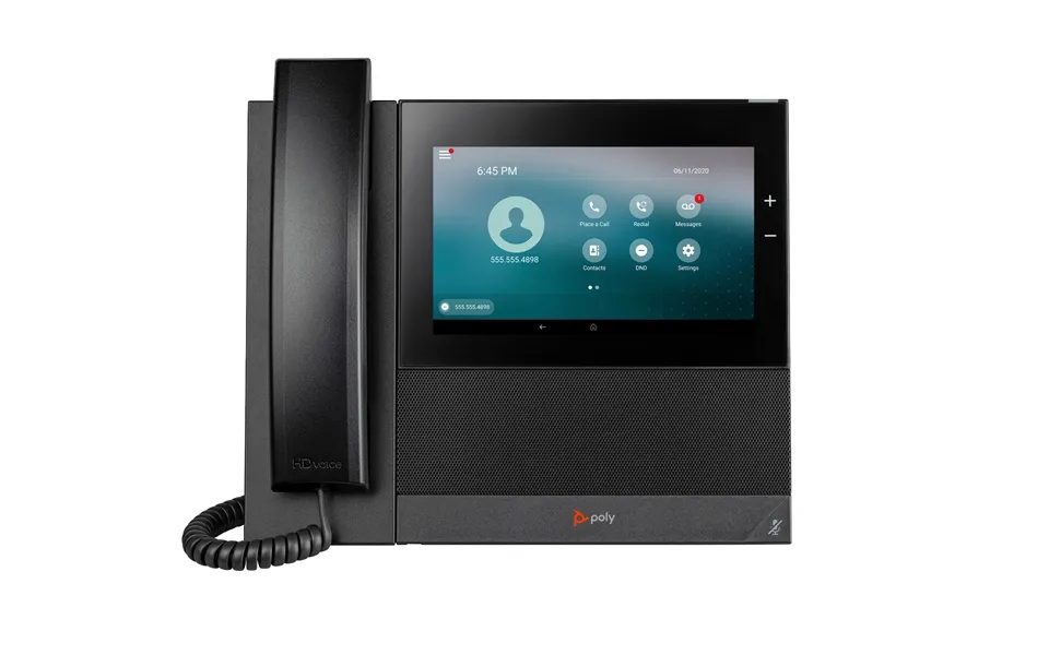 Hp Poly Ccx 600 Business Media Phone With Open Sip And Poe-enabled