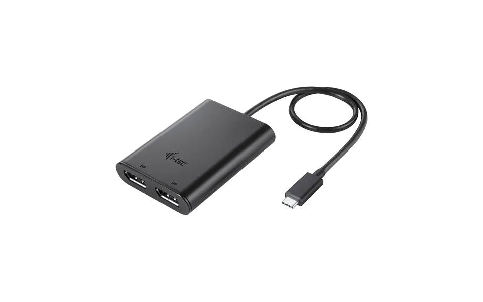 I-tec Usb-c Dual 4k 60hz Single 8k 30hz Dp Video Adapter